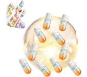 Perfume y aceite 2 en 1 de aguacate: aceite capilar nutritivo y brillante, para cabello con frizz, seco y dañado, 10 unidades. Perfume para mujer (notas florales acuáticas).