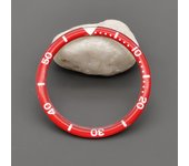 38mm*31.5mm Flat Resin Aluminium Watch Bezel Insert Fits SKX007 SKX009 SRPD Watch Case NH36 NH35 Movement Men Watch Parts