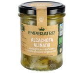 Alcachofa aliñadas en cuartos con aceite de oliva virgen extra bio 180g Emperatriz