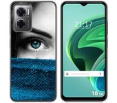 Funda Silicona para Xiaomi Redmi 10 5G diseño Ojo Dibujos
