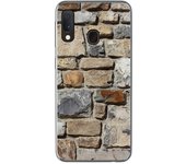 Tumundosmartphone Funda Gel Tpu para Samsung Galaxy A20e 5.8 diseño Ladrillo 03 Dibujos