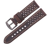Genuine Leather Watchband 20 22 24mm For Samsung Galaxy Watch 3 4 Strap Cowhide Vintage Breathable Bracelet