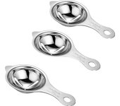 Stainless Steel Egg White Yolk Separator Tool Baking Accessories Kitchen Tool Egg Divider Baking Cooking Hand Egg Gadget