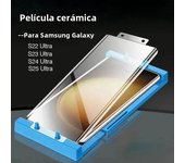 2-3PCS Curved Screen Protector For  Samsung Galaxy S23Ultra , S22 ultra , S21 ultra , for S24 Ultra ，S25Ultra  Ceramic Film