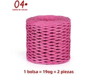 190g Raffia Yarn, Straw Paper Yarn Made in Bamboo Fiber, Handmade DIY Materials, Suitable for Making Summer Hat, Slippers, Bags, Cup Sets, Various Cute Ornaments, Hanging Ornaments, Ropes for Wrapping Gift Boxes and Bouquets, Etc. 1 Bag = 190g = 2
