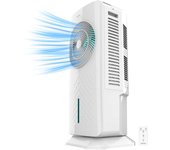 Cecotec EnergySilence 3500 Cool Compact Smart – Climatizador Evaporativo 65W, Depósito 3,5L, Control Táctil y Remoto, 3 Velocidades, Temporizador 12h y Oscilación