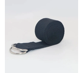 1pc Yoga Strap For Yoga Pilates Ballet Dance With Adjustable D-Ring Buckle Cotton Yoga Belt For Fitness Daily Stretching