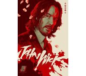 2023 New Movie John Wick Chapter 4 Series Film Keanu Reeves Poster Canvas Painting Wall Art Pictures Home Cinema Decor