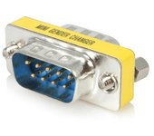 StarTech.com - Cambiador de Género DB9 Serie Slimline - M/M GC9SM