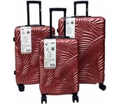 nuevo coleccion de verano maletas giratorias de alta capacidad con 4 ruedas de S/20, M/24 y L28 pulgadas - Material de ABS - Cerradura de combinación numérica
