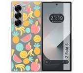 Tumundosmartphone Funda Carcasa Dura para Samsung Galaxy Z Fold 6 5G diseño Frutas 02 Dibujos