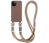 Fashion Phone Case with Strap for iPhone 15 14 13 12 11 Pro Max X XR XSMax 8 7 Plus Soft Case With Lanyard Shockproof Case