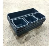 Organizador Ajustable De Cajones 8 Piezas Set Cajas De Almacenamiento Para Maquillaje Cosméticos Joyería Y Cocina Armaria De Baño