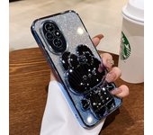 Rabbit Makeup Mirror Bracket Shell for Honor 200 100 90 80 70 60 PRO GT SE X 50 40 30 I PLUS Shockproof Phone Case