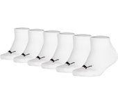 PUMA  Lote de 6 calcetines para niños- Invisible, ECOM, color liso, logotipo Kid's Invisible Sneaker
