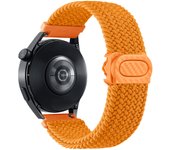 20mm/22mm braided Strap For Samsung Galaxy Watch 6 4 classic/5 pro/active 2/s3/46 Nylon loop bracelet Huawei watch GT2 3 4 Band