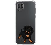 Funda Silicona Antigolpes para Samsung Galaxy A22 4G / M22 diseño Perros 04 Dibujos