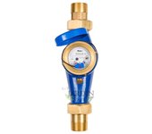 HUNTER Contador de agua Hunter HC-075-FLOW-B para programadores de riego. Rosca macho 3/4'' DN 20mm