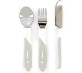 Twistshake Set Cubiertos +12M Blanco