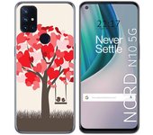 Tumundosmartphone Funda Gel Tpu para Oneplus Nord N10 5G diseño Pajaritos Dibujos