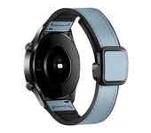 22mm 20mm Leather+Silicone Strap For Samsung Galaxy Watch 4 5 6 7 40mm/44mm Band For Amazfit GTR 4 3 GTS 4Mini Huawei Watch GT4