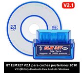 Data Reader For OBD2 Automotive Mini Bluetooth5 ELM327 V1.5,Fault/Fuel Consumption Detector Support Android/Ios/Windows