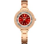 Nuevo reloj para mujer con piedras brillantes, correa de acero inoxidable, movimiento de cuarzo, un reloj de lujo para la mujer