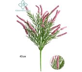 Poenia Arte Floral - Flores y Plantas Artificiales - Ramo Floral Decorativo 45cm (Pack de 3)