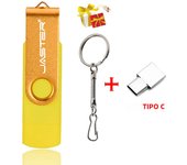JASTER OTG USB flash drive for Smart Phone & Tablet PC Black Pen drive Rotatable Memory stick Pendrive 4GB 8GB 16GB 32GB 64GB