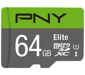 Tarjeta de Memoria Micro SD PNY Elite 64 GB
