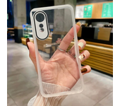 Lens Film Transparent Case for OPPO A98 A9 2020 A79 A15 A96 A60 A76 A53S A55 A52 A54 Reno 8T 7 Anti Bump Cover
