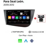 MEKEDE Carplay RDS Android Car Radio Player for Seat Leon MK2 2007 2008 2005-2012 IPS Car Screen Stereo 2 Din BT WIFI System
