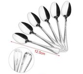 Maxia Market - Cubiertos accesorios para cocina, cuchillo para carne, fruta, de mesa, pescado, cuchara de postre, sopa, tenedor, espatula para tarta, acero inoxidable INOX - Colección VERSALLES