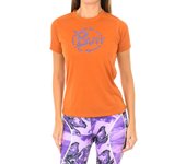 Buff-Camiseta manga corta para deporte al aire libre BF13400 para Mujer