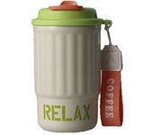 Termo Cafe,Vaso Termico 400ml,Taza de Café Aislada,Revestimiento de Acero Inoxidable + Pico Doble Para Beber,Prueba de Fugas, Para Regalos de CumpleañOs y Navidad(Rosa)