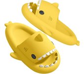 Chanclas de tiburón para niño y niña, para hombre y mujer, cómodas, antideslizantes, de suela gruesa, para piscina, de verano