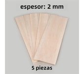 5 Pcs Balsa Wood Sheets Ply 100/200/300mm Long 100mm Wide 1/1.5/2/3mm Thick For Craft DIY Project Wood DIY Craft Accessories