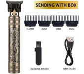 Cortadora de pelo profesional inalámbrico Eléctrico hair Clipper beard máquina de afeitar helbres short hair Máquina peluquero para hambres Court Estilo