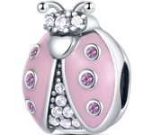 Animal Collection Silver Plated French Bulldog Cat Butterfly Ladybug Charms Beads fit Original Bracelet Jewelry Making