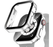 Waterproof Case for Apple Watch 7 8 9 45mm 41mm 44mm 40mm Screen Protector Cover Straight Edge Bumper iWatch 5 SE 6 Accessories