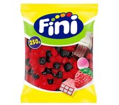 Fini Golosinas caramelos de goma Bolsa de 250u gran surtidos de modelos a elegir fresas salvajes,dedos brillos,dentaduras,huevos fritos,melones,tropy jelly,moras,melecoton,ladrillos,gusanos,huesos brillo,cerezas,beso,botella cola,calaveras,pulpos etc...