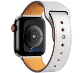 Leather Bracelet Strap For Apple Watch Ultra 2 44mm 49mm 41mm 45mm 40mm 38mm 42mm Buesiness Band Iwatch Series 8 7 6 5 4 SE 3