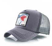 Trucker Caps Men Women Streetwear Hip Hop Baseball Cap With Shark Embroidery Patch Snapback Drake Bones Casquette Four Seasons