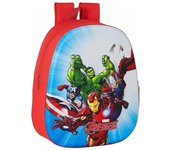 Mochila 3D Avengers Safta 642160890  mochilas y carteras SAFTA