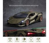 1:18 Lamborghinis SIAN FKP37 Supercar Car Model DieCast Alloy Boys Toys Cars Diecast Toy Collectibles Kids Car A245