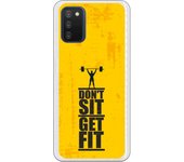 Funda compatible con Samsung Galaxy A03s - Be Unique Funda Gel get fit