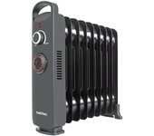 MINI RADIADOR DE ACEITE HABITEX SERIE E NEGRO 9 ELEMENTOS HABITEX_2018 DE SUINPLAS DECORACIONES