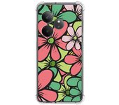 Tumundosmartphone Funda Silicona Antigolpes para Realme GT 6 / GT 6T 5G diseño Flores 02 Dibujos