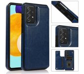 Luxury Slim Fit Premium Leather Cover For Samsung Galaxy A52 A72 A12 A42 A32 A22 A82 A13 A33 A53 5G Wallet Card Slots Flip Case