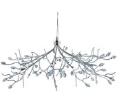 Astbury Contemporáneo Araña de Metal Cristal Cromado 8 Luces G9